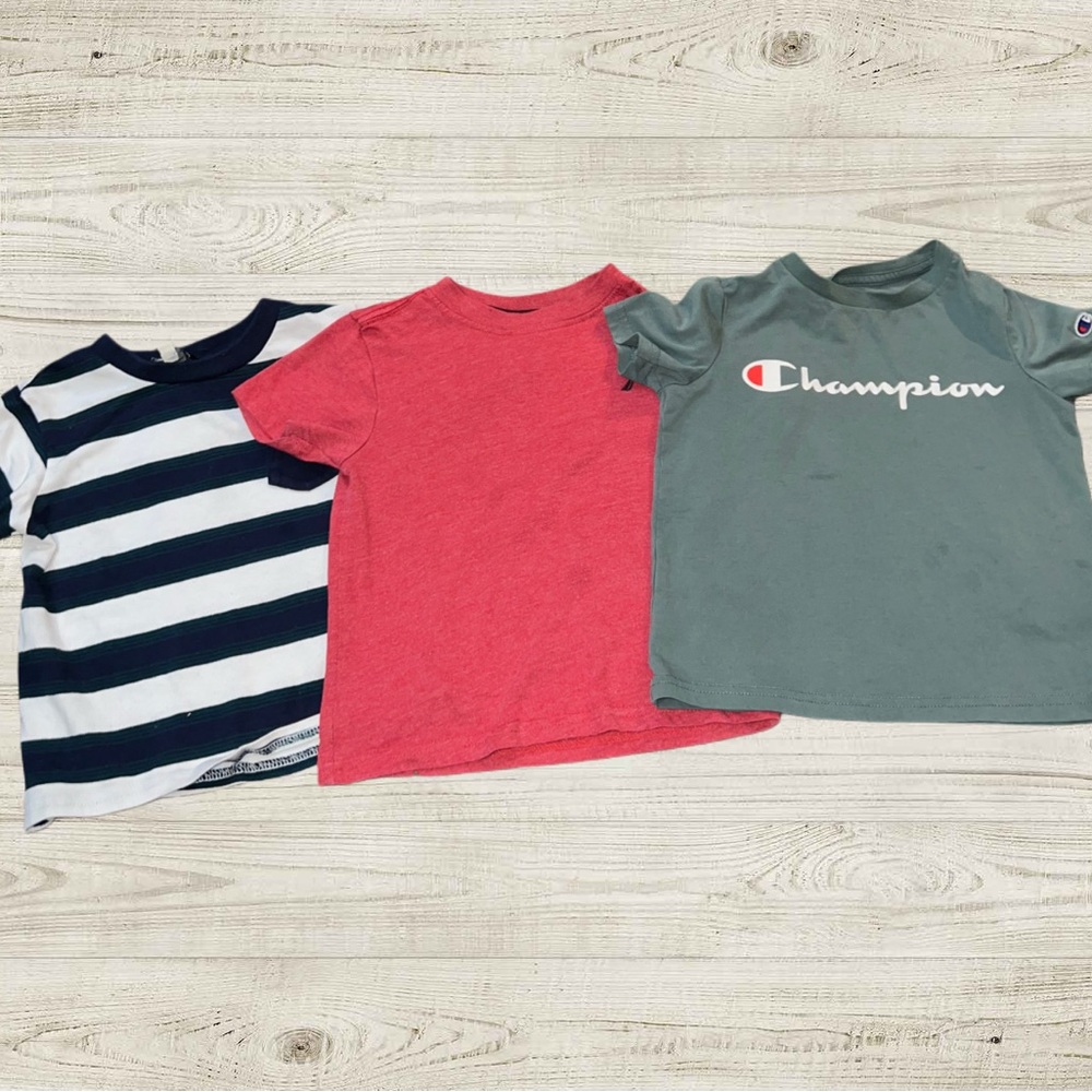 3 Pcs Shirt For Kids Different Brands